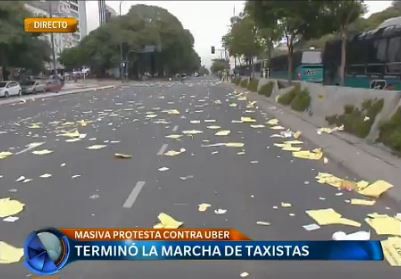 Podría haber una nueva protesta anti-Uber en 20 días