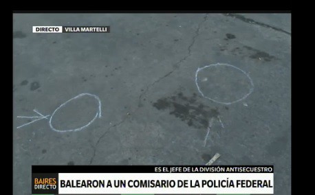 Balearon al jefe de la división antisecuestros de la Federal