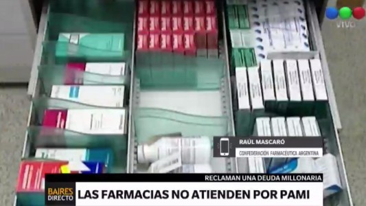 Farmacéuticos reclaman que el Pami salde su deuda