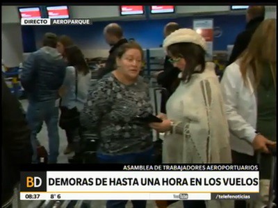 Demoras en los vuelos de Aeroparque