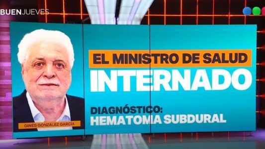 Qué es un hematoma subdural, el diagnóstico del Ministro de Salud