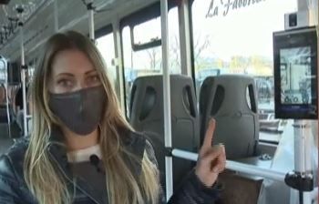 Instalan cámaras térmicas en colectivos: si detectan fiebre, se activa el protocolo