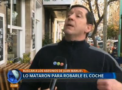 Lo mataron para robarle el auto