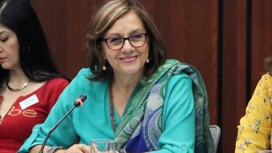 Una senadora mexicana quedó en topless en medio de una sesión virtual