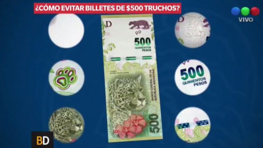 Cómo evitar billetes de 500 pesos truchos