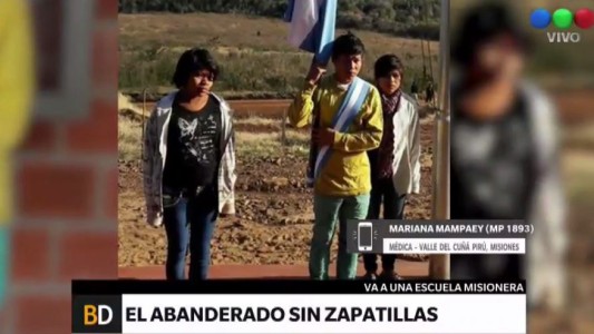 Médica que atiende a la comunidad de Misiones en la que los chicos andan descalzos: "El mayor problema es la desnutrición"