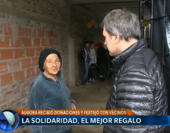 Vivir a leña: la solidaridad, el mejor regalo