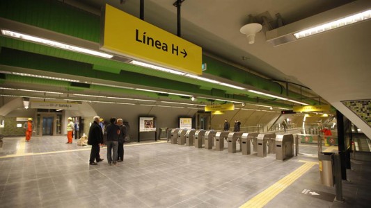 Subte: cómo es Santa Fe, la nueva estación de la línea H
