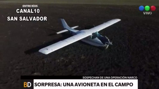 Cayó un avioneta en un campo de Entre Ríos
