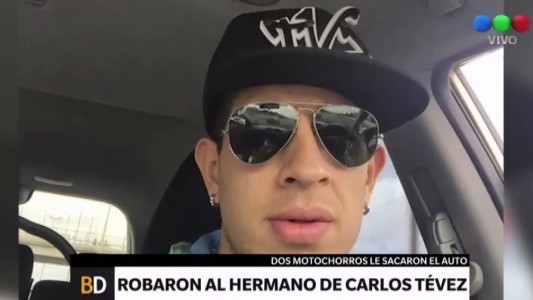 Violento robo al hermano de Carlos Tevez en Villa Devoto