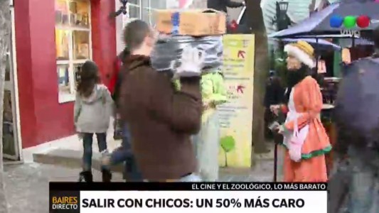 Salir con los chicos estas vacaciones costará hasta 50% más que hace un año