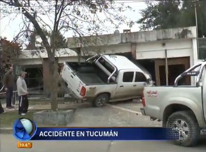 Tucumán: un accidente que pudo ser una tragedia