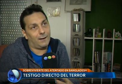 Testigo directo del terror en Bangladesh
