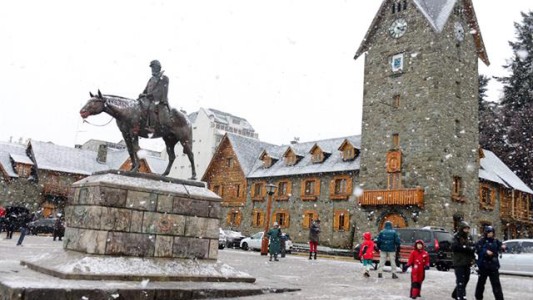 Bariloche recibió la primera gran nevada de la temporada