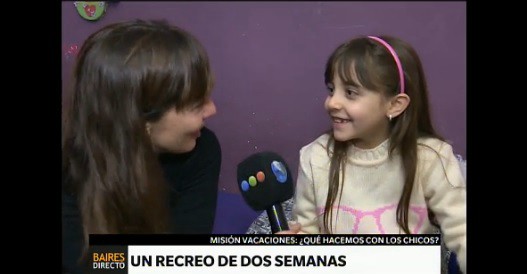 Los chicos están felices... ¡dos semanas de descanso!