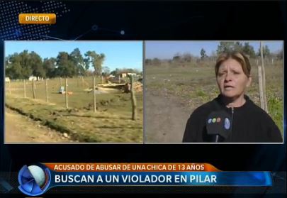 Buscan a un violador en Pilar