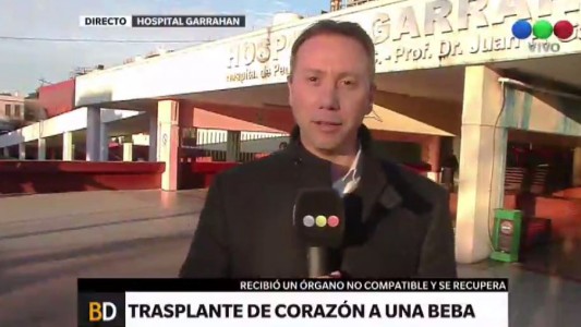 Transplantaron en el Garrahan un corazón no compatible a una beba