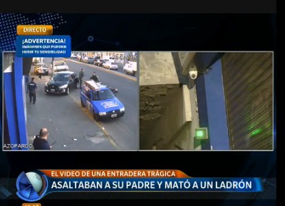 Asaltaban a su padre y mató a un ladrón