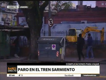 Se cumple el paro en el Sarmiento: transporte complicado