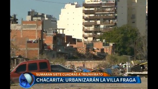 Chacarita: urbanizarán la Villa Fraga