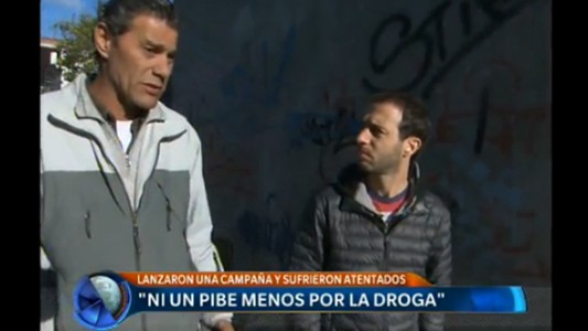 "Ni un pibe menos por la droga"