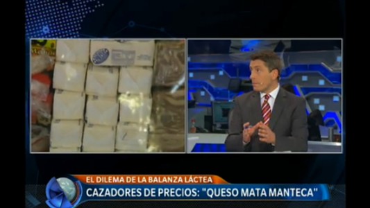 Cazadores de precios: "queso mata manteca"