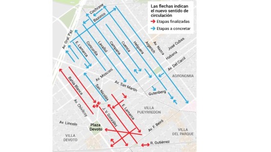 Cambiarán de mano 22 calles de la zona oeste de la ciudad