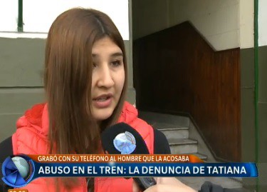 Abuso en el tren: la denuncia de Tatiana