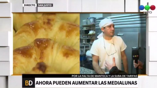 Suba en precios de medialunas se debe al faltante de manteca e incremento de luz, según panaderos