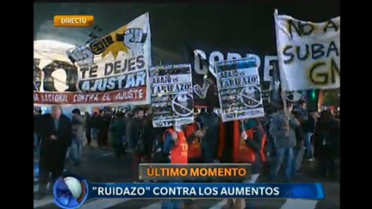 "Ruidazo" contra los aumentos