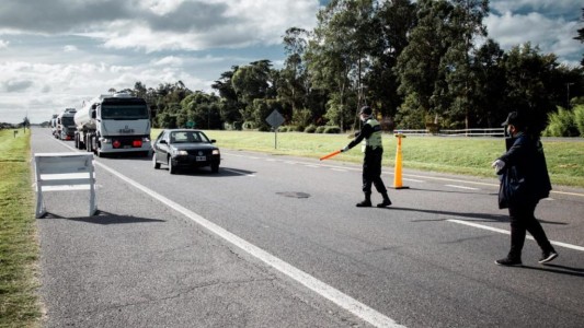 Violó la cuarentena, conducía borracho y sin licencia por la Ruta 11