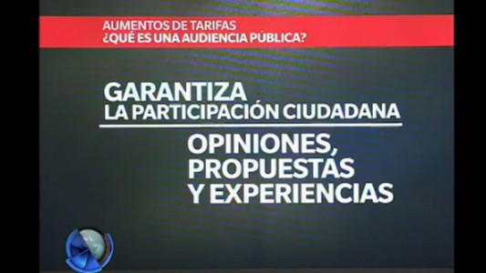 Aumento de tarifas: ¿qué es una audiencia pública?