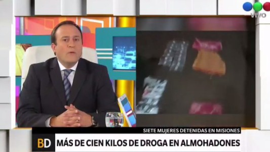 Traficaban drogas en almohadones artesanales