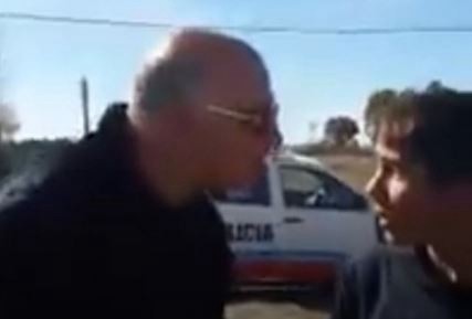 Video: Policía que agredió a menores en Bahía Blanca y fue separado