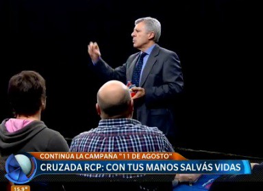 Cruzada RCP: con tus manos salvás vidas