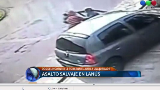 Violento robo a una jubilada en Lanús