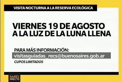 Actividades porteñas para el fin de semana