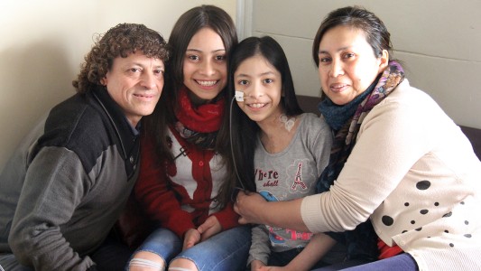 Marianella vivió 955 días con un corazón artificial y fue trasplantada con éxito en eI Garrahan