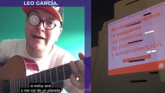 Salud mental: músicos y artistas ayudan desde las paredes de la Ciudad