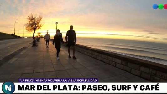 Bares, runners y surfers permitidos: "Confiamos en la responsabilidad de los marplatenses"