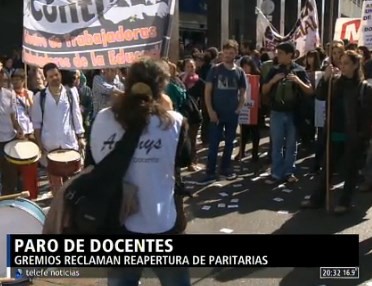 Paro nacional de docentes