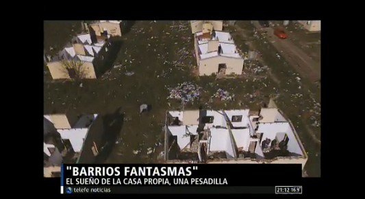 "Barrios fantasmas": la crónica de lo que nunca fue