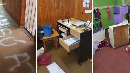 Robaron y destrozaron un jardín de infantes en Lanús