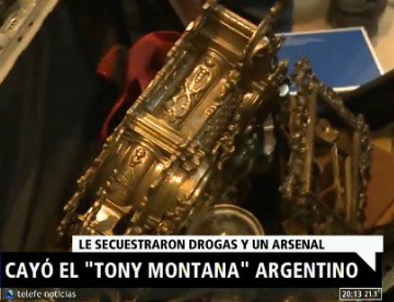 Cayó el "Tony Montana" argentino