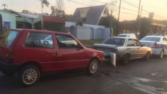 El hermano de la joven  de 15 años que mató con un Mini Cooper chocó un patrullero