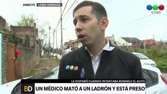"Al médico intentaron robarle varias veces", dijo un vecino de Loma Hermosa