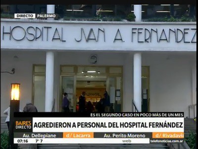 Nuevo caso de agresión a un médico y un enfermero en el Hospital Fernández