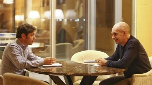 Axel Kicillof y Horacio Rodríguez Larreta se reúnen este lunes para definir el futuro de la cuarentena