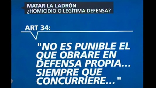 Matar al ladrón: ¿homicidio o legítima defensa?
