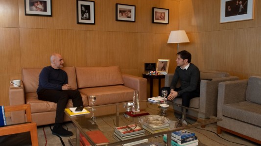 Kicillof y Larreta se reunieron para evaluar la estrategia a seguir